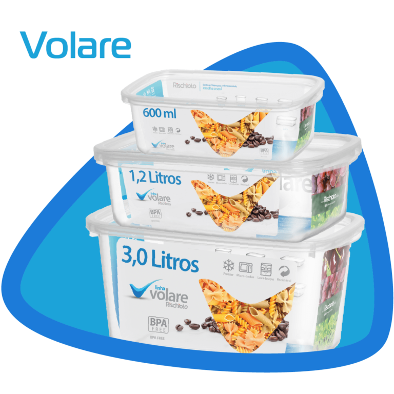 Potes plásticos transparentes e resistentes